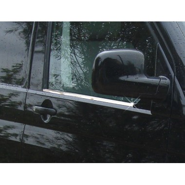 Наружняя окантовка стекол (нерж.сталь) 2 шт. VW T5 бренд – Omtec (Omsaline) главное фото